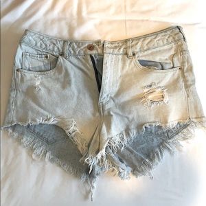 Jean cutoff shorts